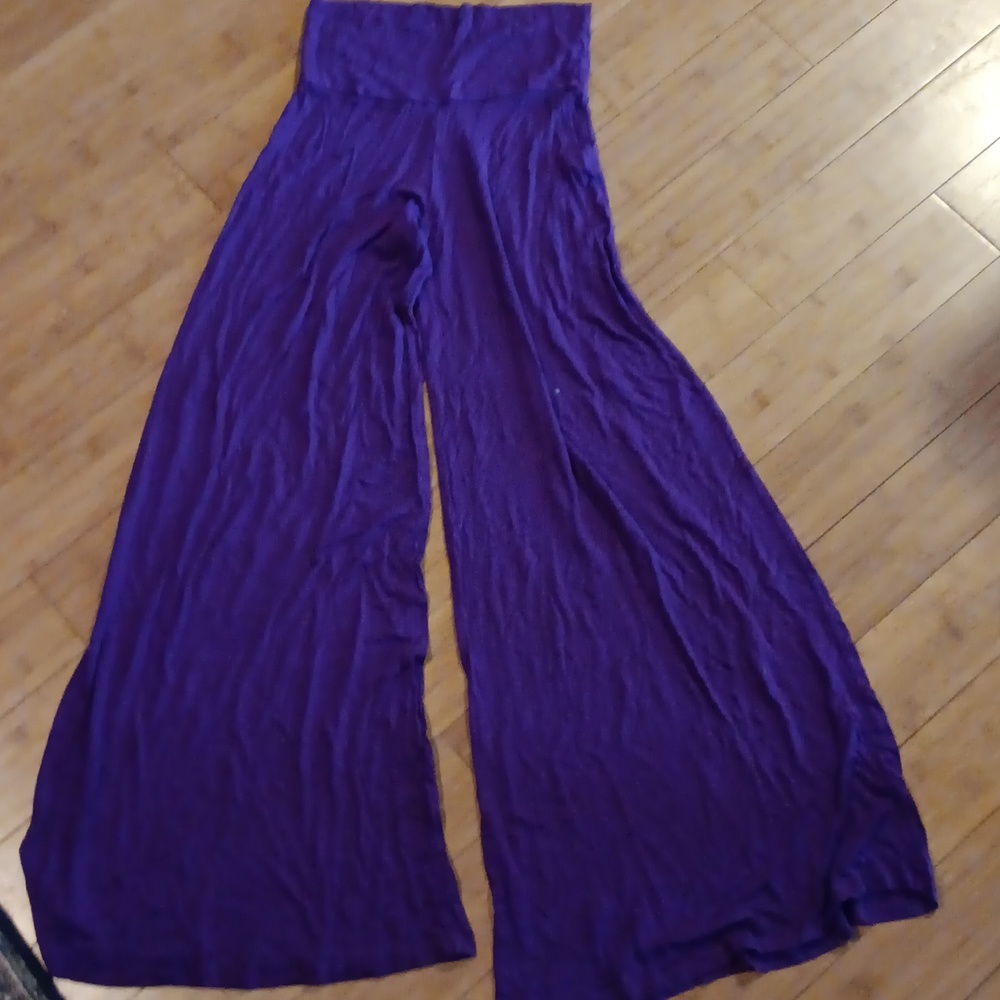 Purple bellbottoms